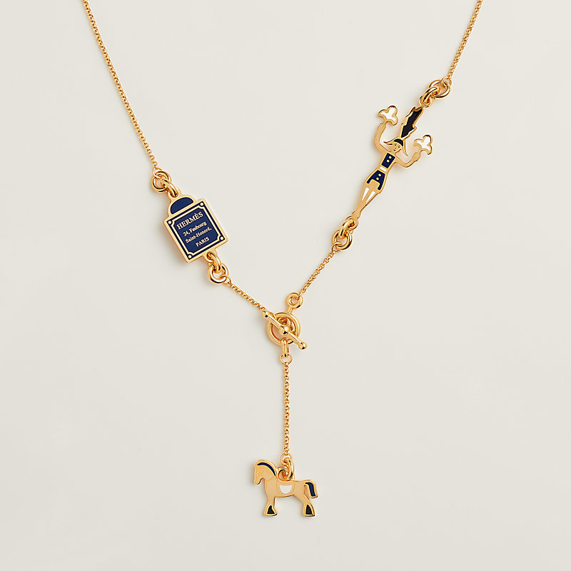 HERMES∽Collier Cheval シュヴァル ネックレス∽パリ安心速達★ HERMES∽Collier Cheval シュヴァル ネックレス∽パリ安心速達